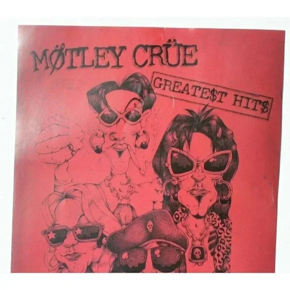 MOTLEY CRUE Greatest Hits Ltd Ed New RARE Tour Poster 11" X 17" - Picture 4 of 4